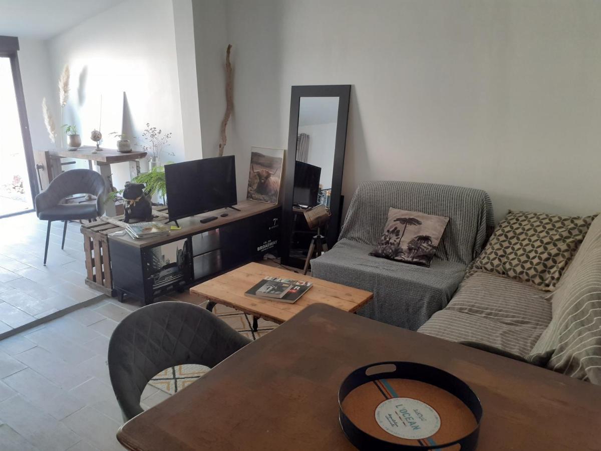 Loft Avec Clim, Parking Et Jardin Proche De La Mer Villa Sauvian Exterior foto