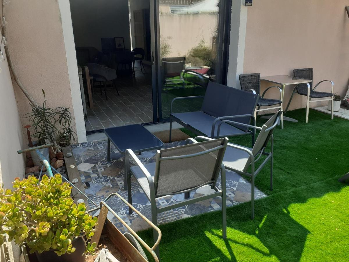 Loft Avec Clim, Parking Et Jardin Proche De La Mer Villa Sauvian Exterior foto