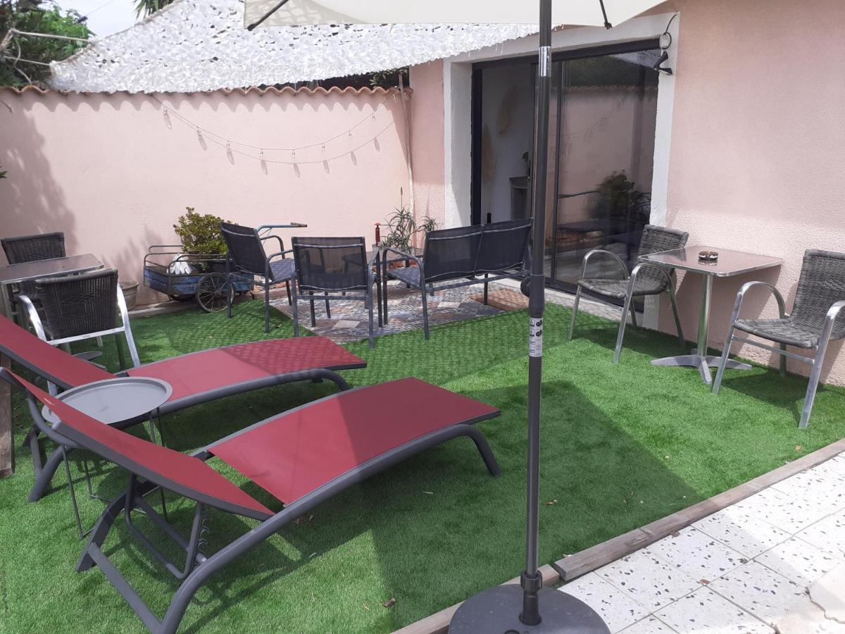 Loft Avec Clim, Parking Et Jardin Proche De La Mer Villa Sauvian Exterior foto